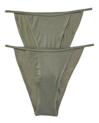 Bamboo Set Of 2 Essential String Bikini Brief