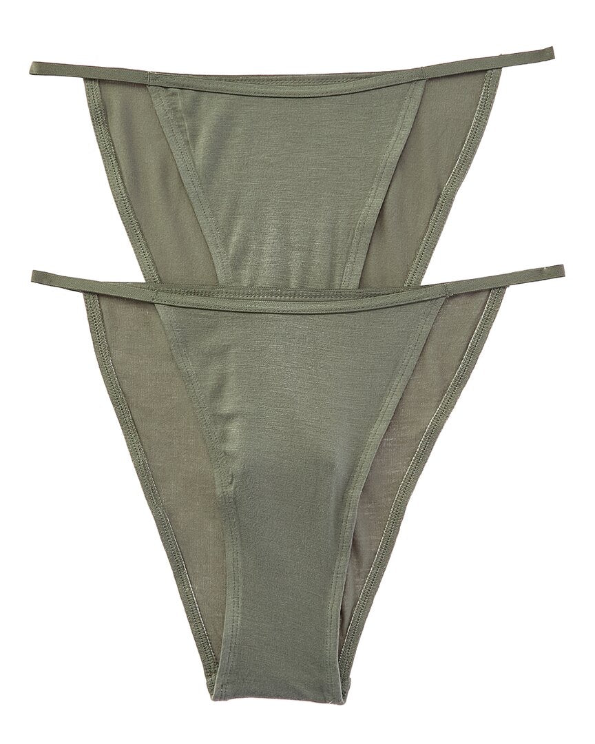 Bamboo Set Of 2 Essential String Bikini Brief