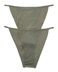 Bamboo Set Of 2 Essential String Bikini Brief