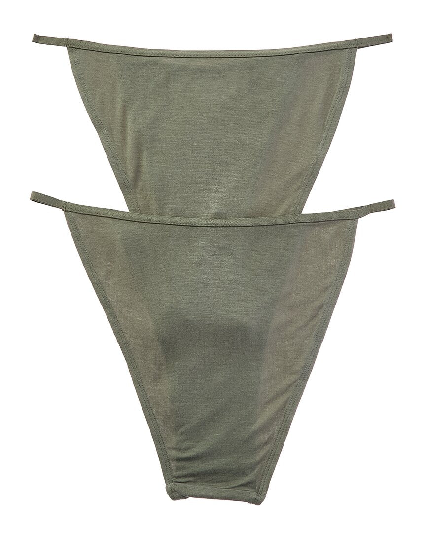 Bamboo Set Of 2 Essential String Bikini Brief