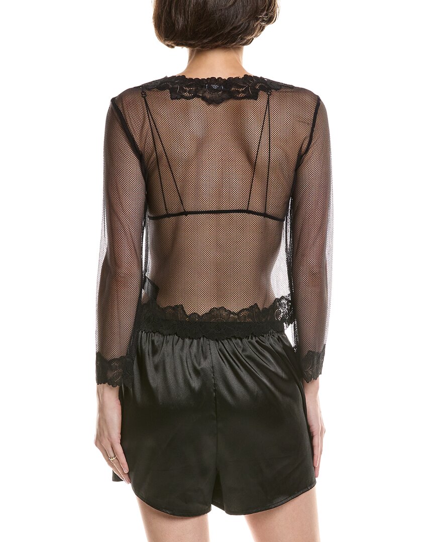 Natori Mesh Top