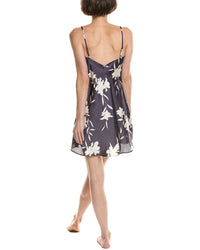 NATORI EDIT Natori Edit Lily Printed Satin Icon Chemise