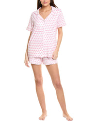 Ro's Garden 2Pc Cora Pajama Set White