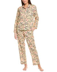 Ro's Garden 2Pc Viola Pajama Set Regular 0 (XS) Tan