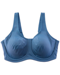 Wacoal Princess Blue Underwire Sports Bra Blue