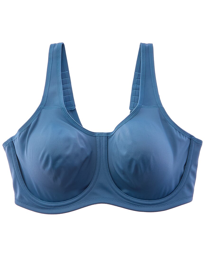 Wacoal Princess Blue Underwire Sports Bra Blue