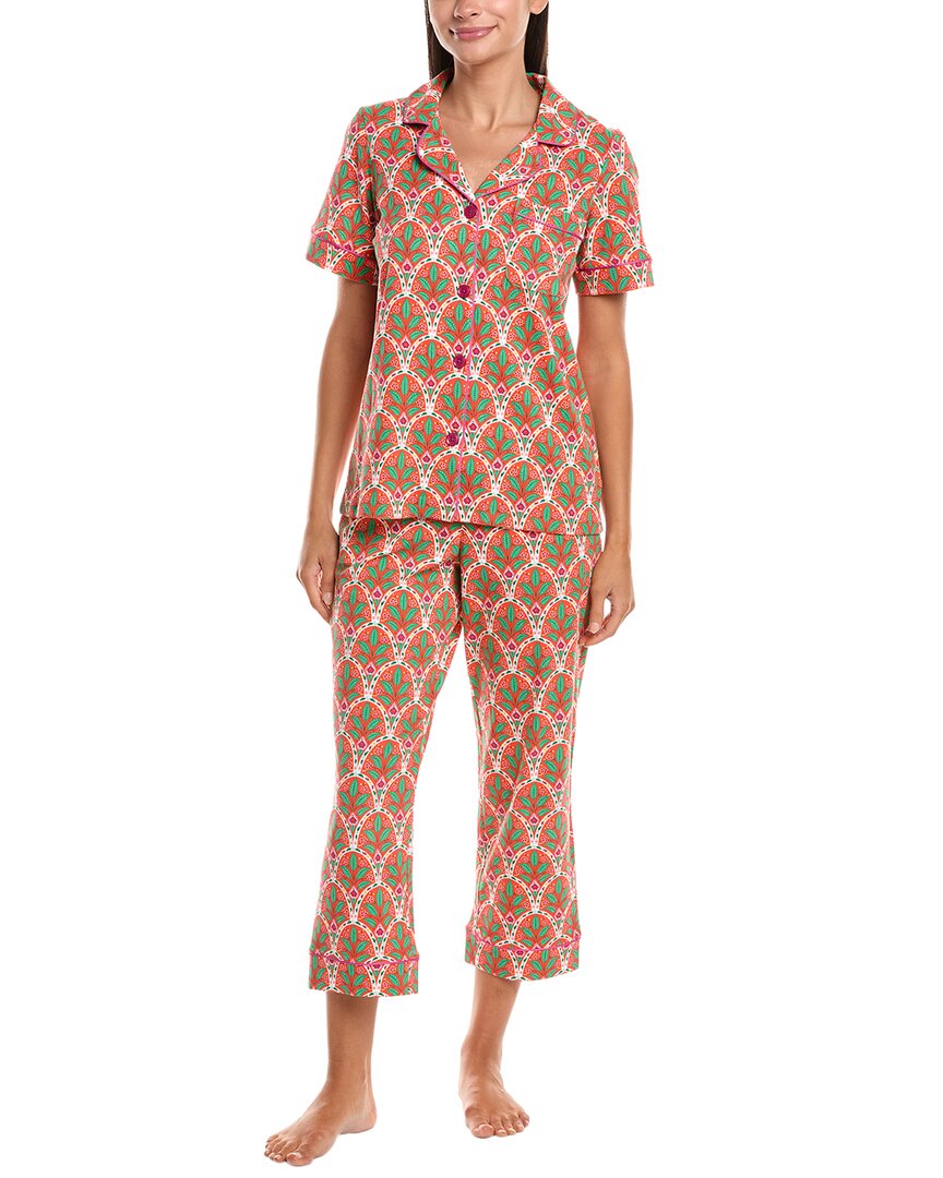 Bedhead Pajamas 2Pc Pajama Pant Set Regular 0 (XS) Orange