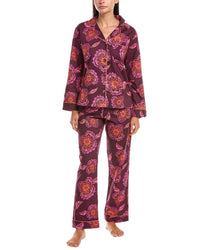 Bedhead X Trina Turk 2Pc Pajama Pant Set Purple