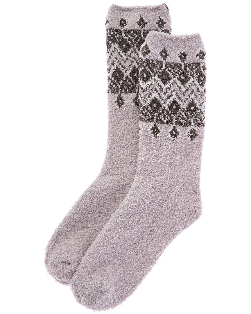 Barefoot Dreams Cozychic Fairisle Socks