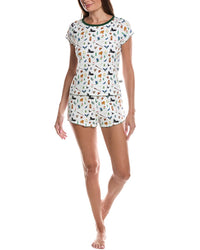 Cozyland by Morgan Lane Cozyland By Morgan Lane 2Pc Elphaba Print Shortie Set