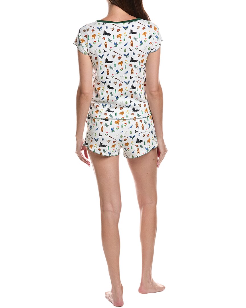 Cozyland by Morgan Lane Cozyland By Morgan Lane 2Pc Elphaba Print Shortie Set