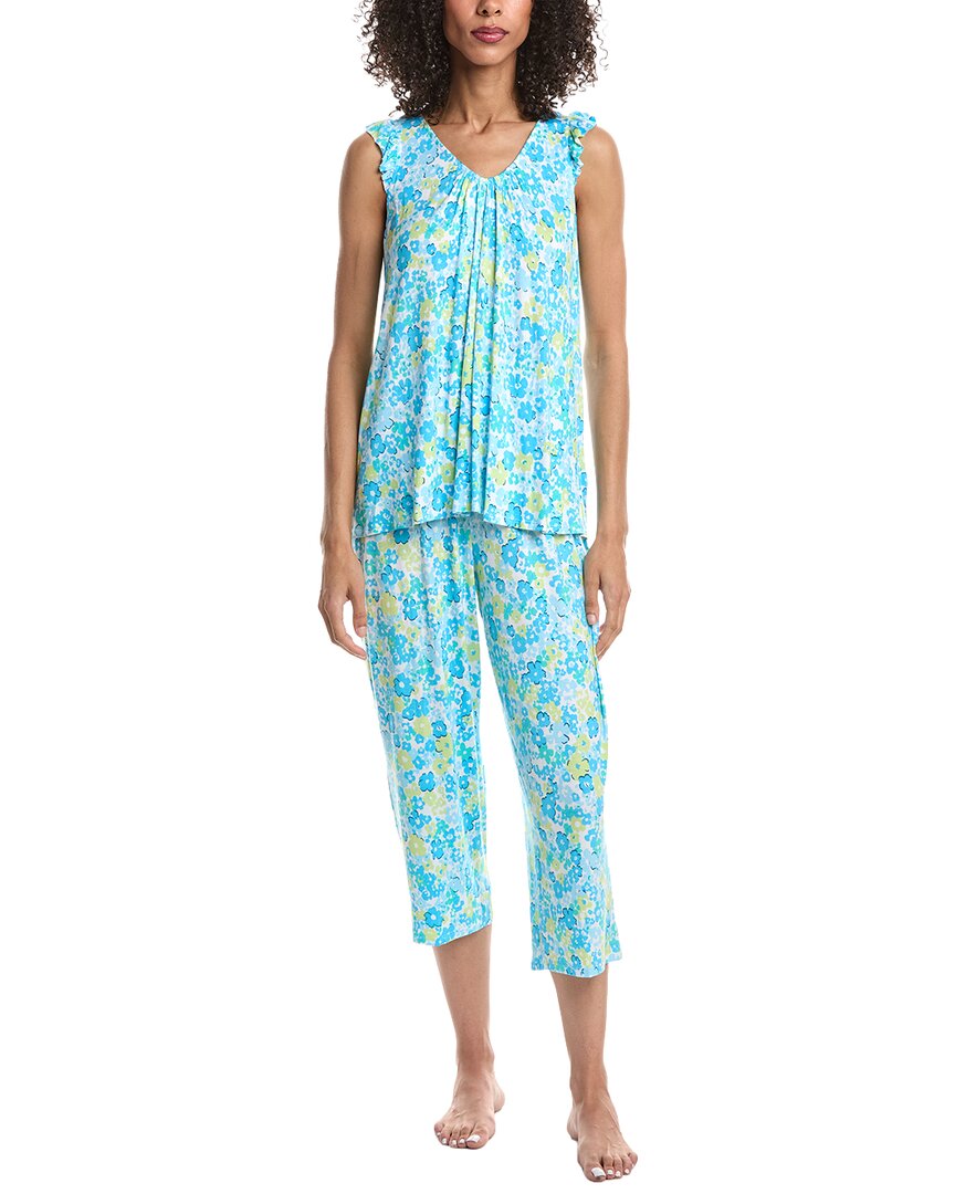 Ellen Tracy Ellen Tracy 2Pc Top & Cropped Pant Pajama Set