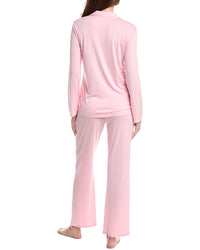 Natori Embroidered Shangri La Notch Pj Set