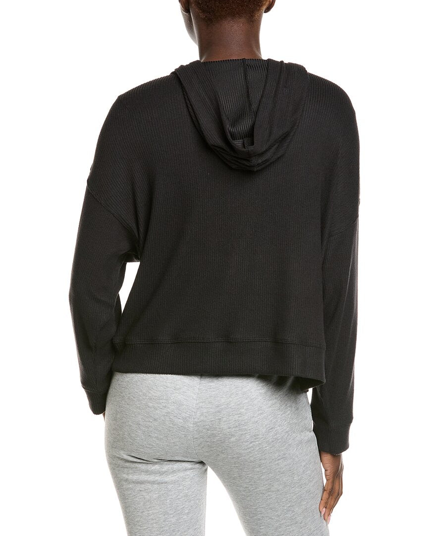 Natori Eden Brushed Knit Everywhere Rib Hoodie