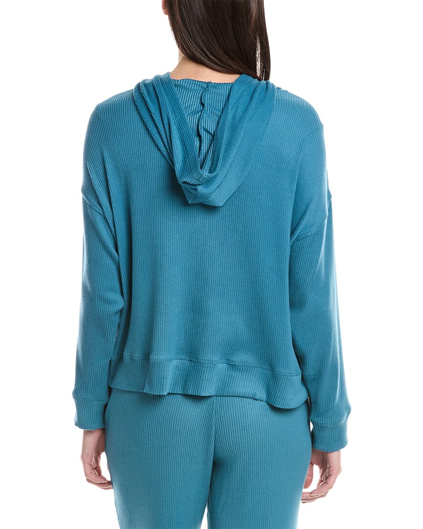 Natori Eden Brushed Knit Everywhere Rib Hoodie