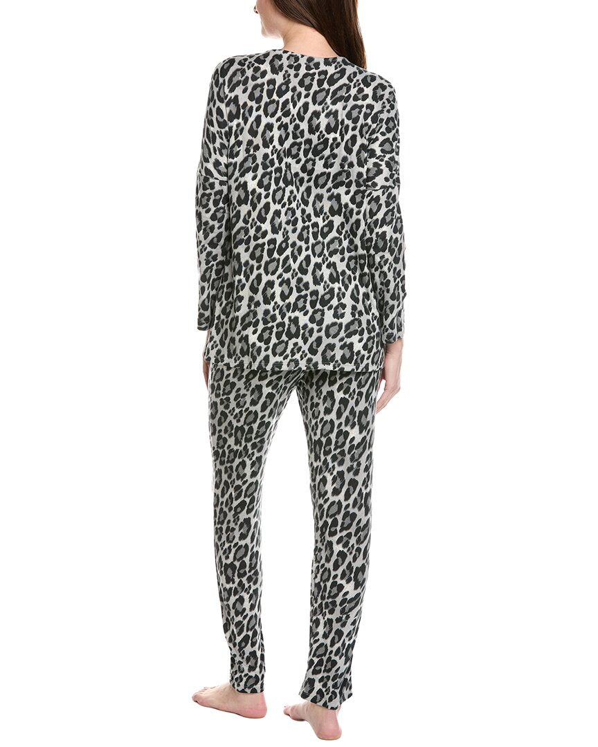 N Natori 2Pc Ombre Print Pajama Set