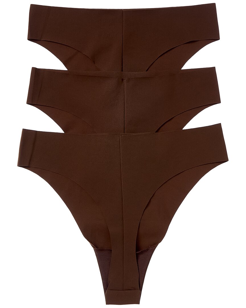 Cosabella 3Pk Free Cut Micro High-Waist Thong