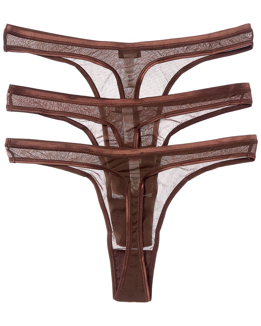 Cosabella Cosabella 3Pk Soire Confidence Classic Thong