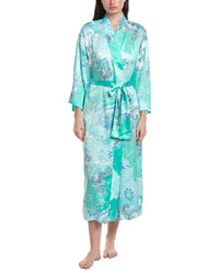Natori Flourish Printed Satin Robe
