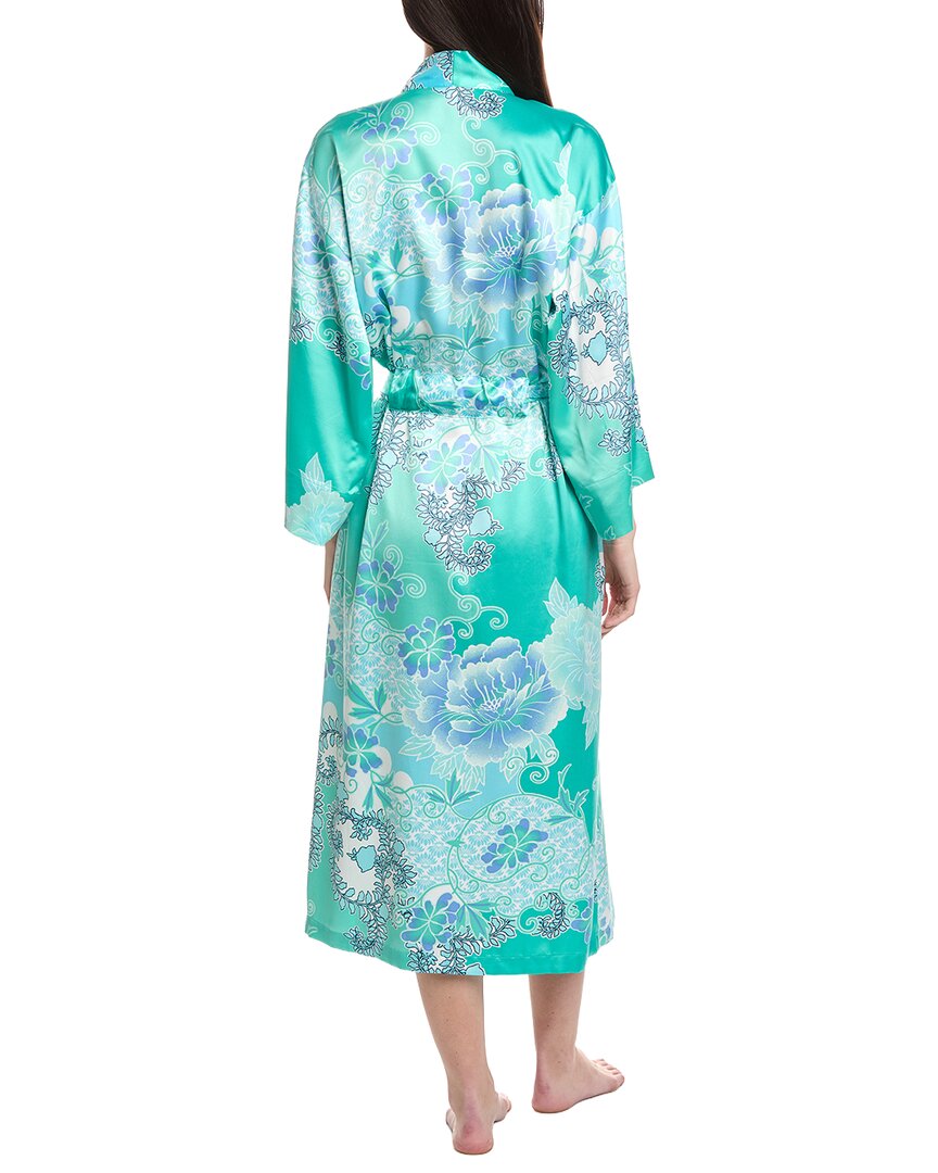 Natori Flourish Printed Satin Robe