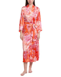 Natori Flourish Printed Satin Robe
