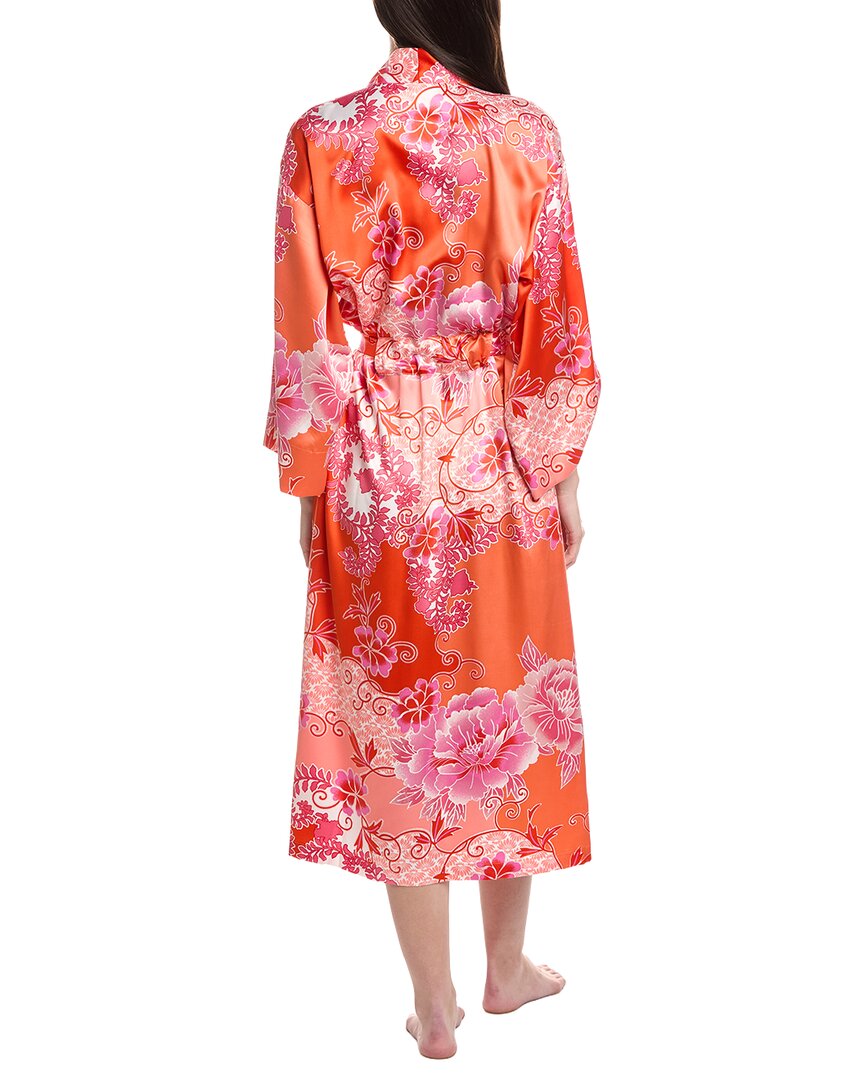 Natori Flourish Printed Satin Robe
