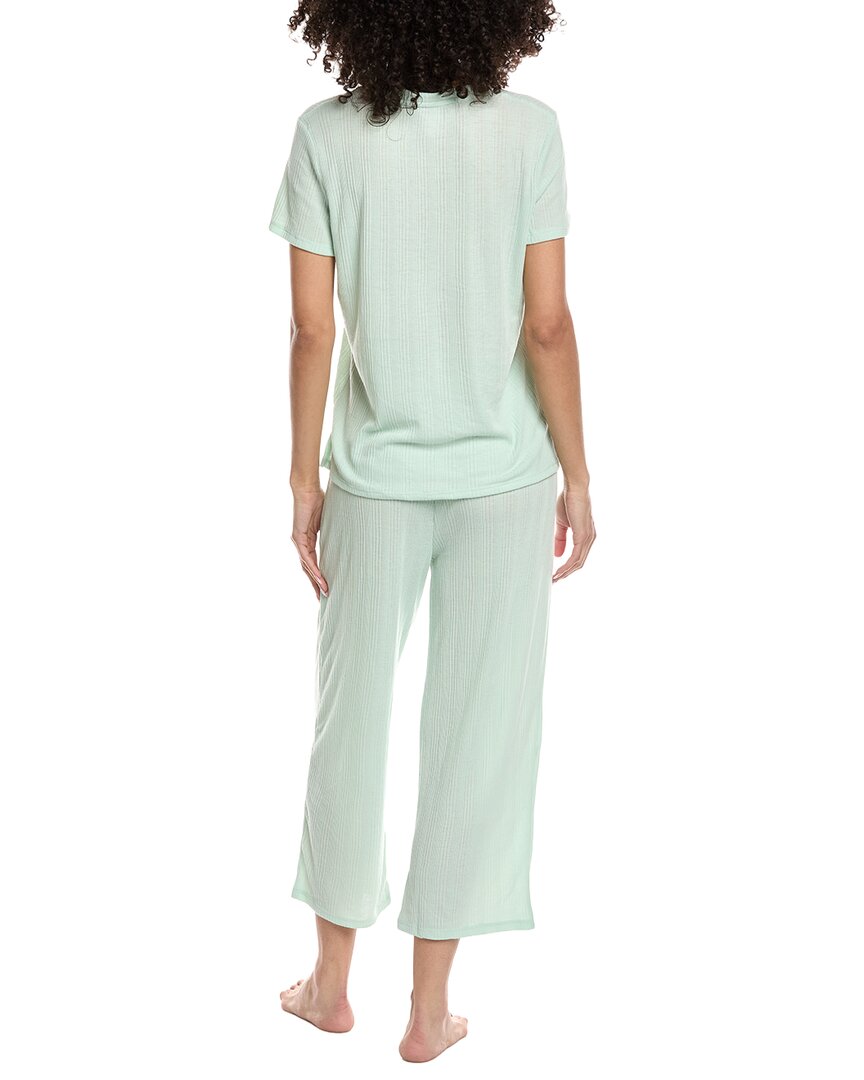 Tommy Hilfiger 2Pc T-Shirt & Crop Pant Pajama Set