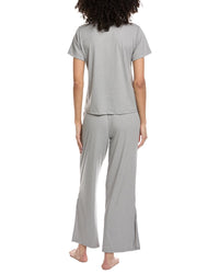 Tommy Hilfiger 2Pc Sleep Pant & Cardigan Set
