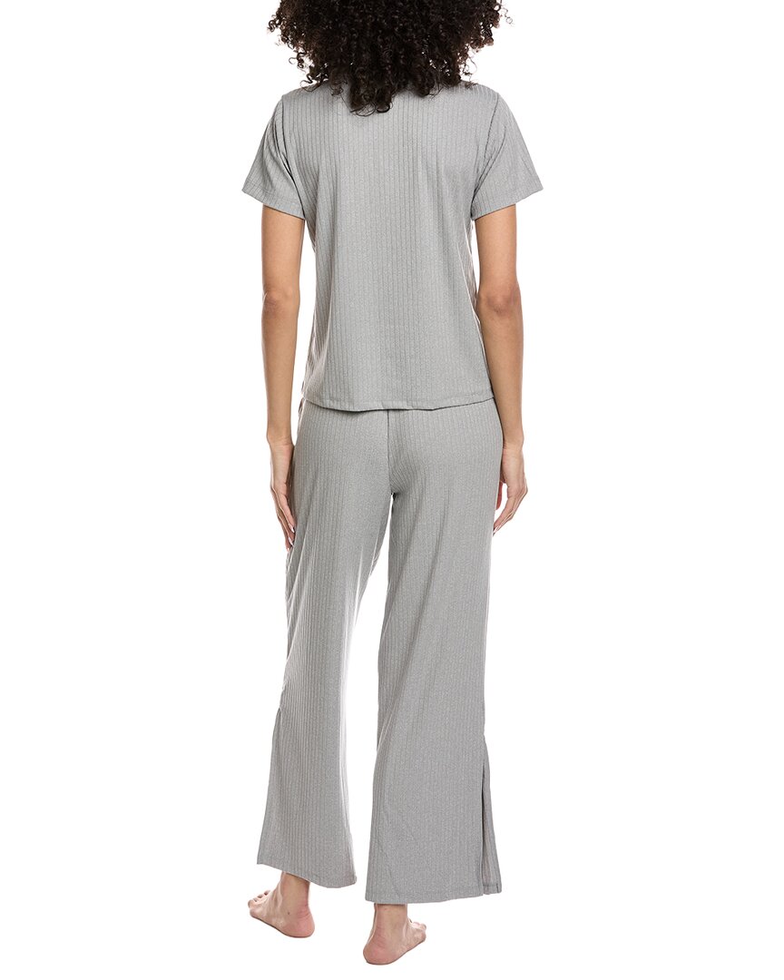 Tommy Hilfiger 2Pc Sleep Pant & Cardigan Set