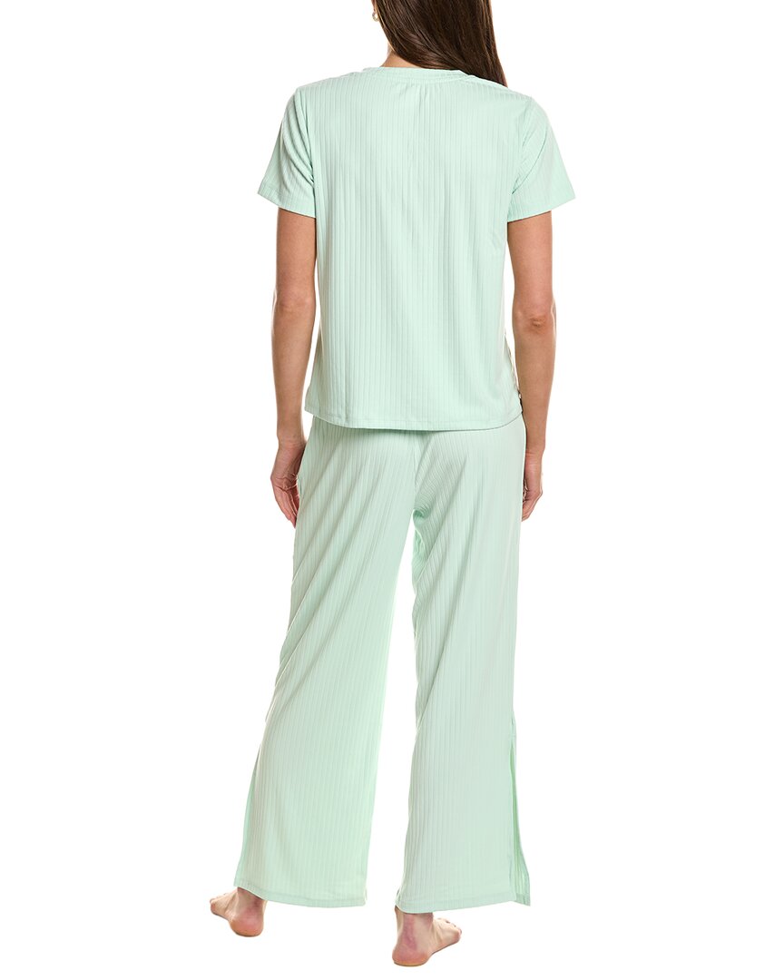Tommy Hilfiger 2Pc Sleep Pant & Cardigan Set
