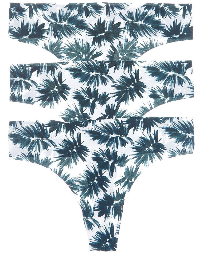 Dkny 3Pk Litewear Cut Anywhere Thong
