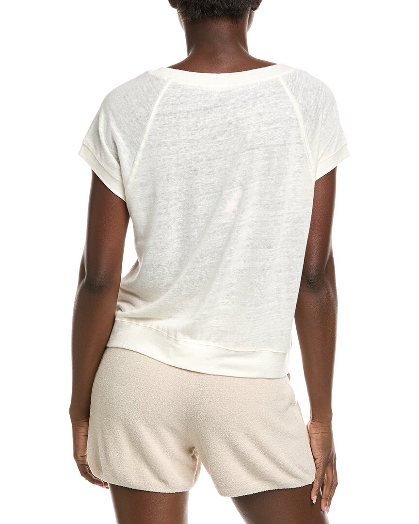 Barefoot Dreams Malibu Collection Linen Raglan T-Shirt