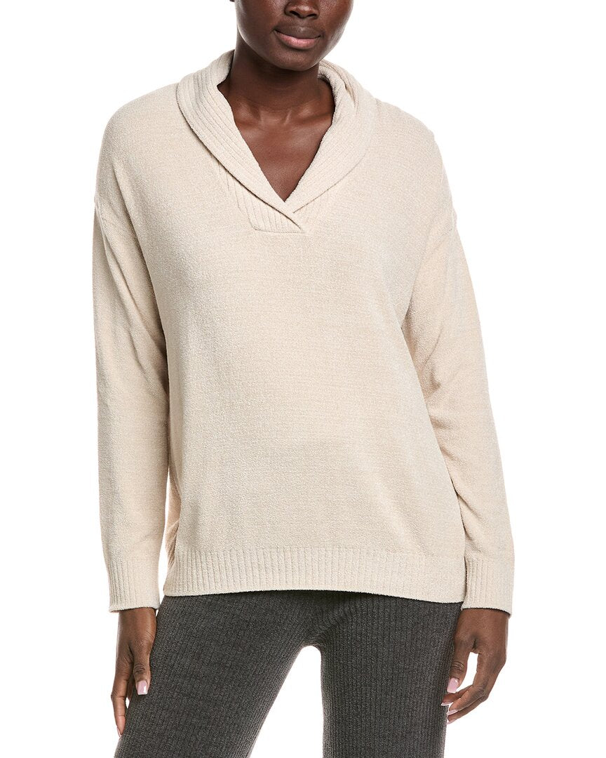 Barefoot Dreams Cozychic Ultra Lite Ribbed Shawl Pullover