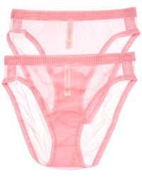 OnGossamer Ongossamer 2Pk Mesh Hi-Cut Brief