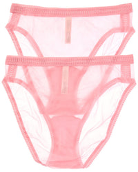 OnGossamer Ongossamer 2Pk Mesh Hi-Cut Brief
