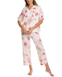 N Natori N Natori 2Pc Butterfly Garden Pajama Set