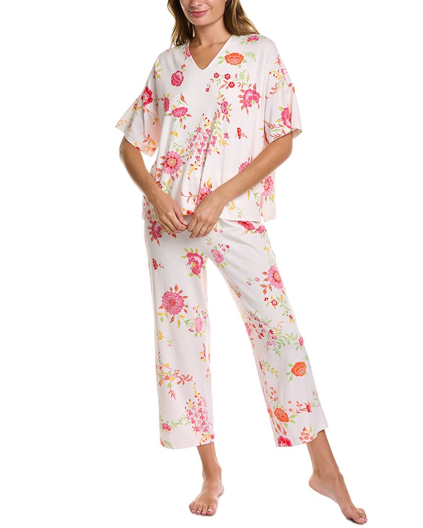 N Natori N Natori 2Pc Butterfly Garden Pajama Set