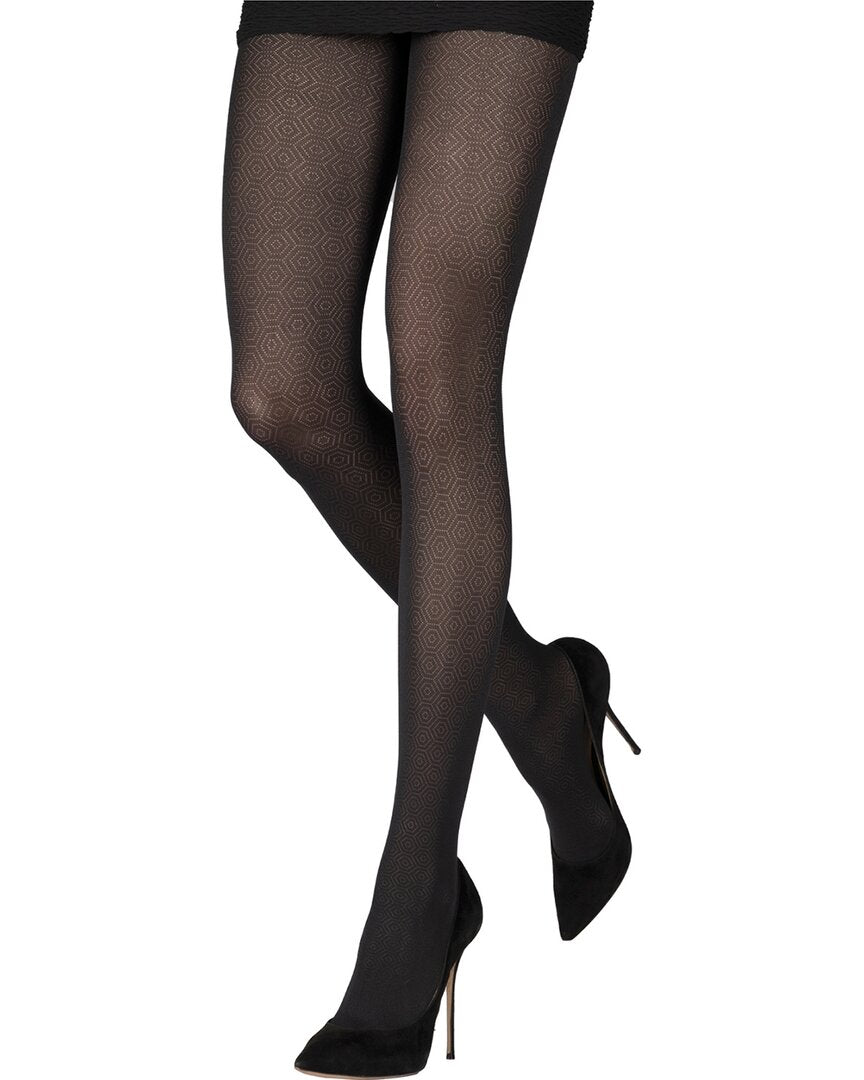 Emilio Cavallini Emilio Cavallini Hexagon Jacquard Tights