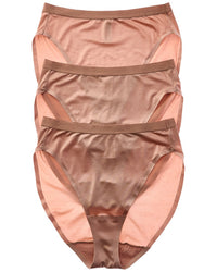 Wacoal Wacoal 3Pk Inner Sheen Hi-Cut