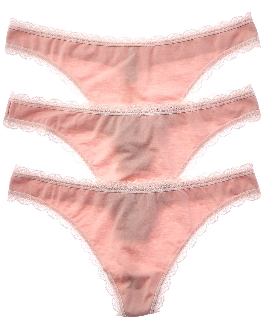 B.Tempt’D By Wacoal 3Pk Inspired Eyelet Thong