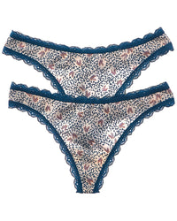 B.Tempt’D By Wacoal 2Pk Inspired Eyelet Thong