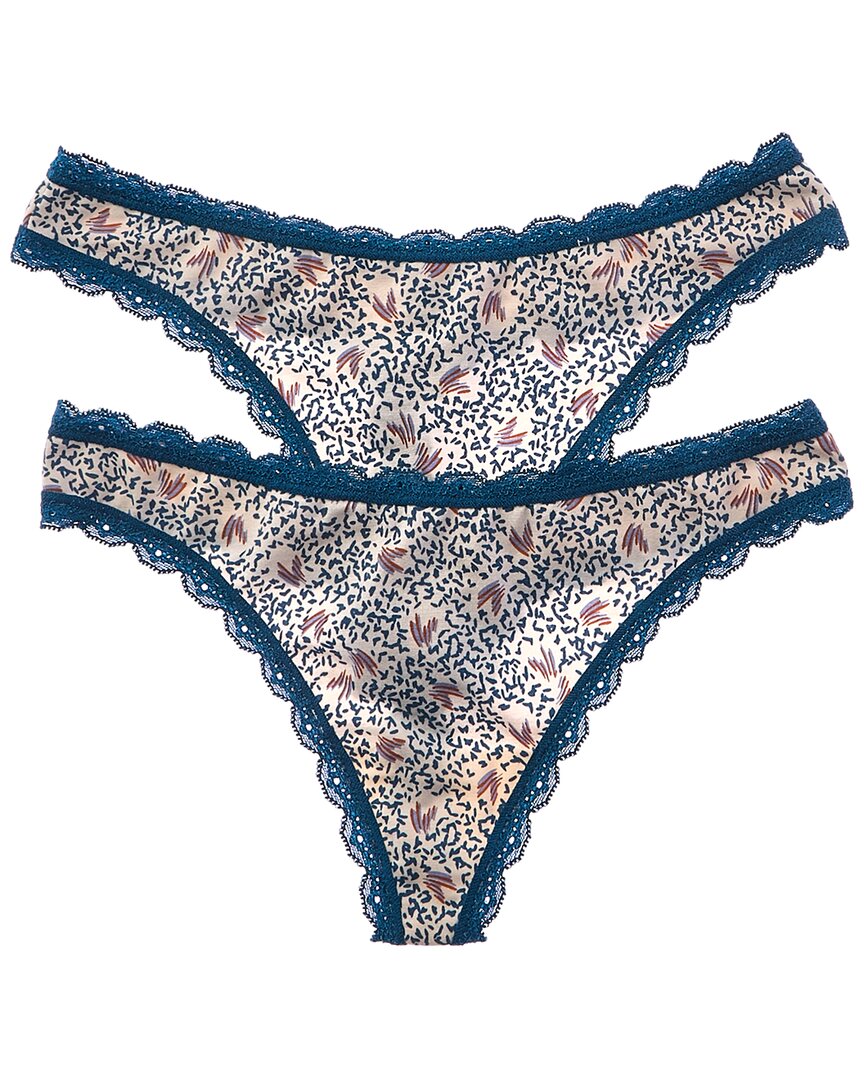 B.Tempt’D By Wacoal 2Pk Inspired Eyelet Thong