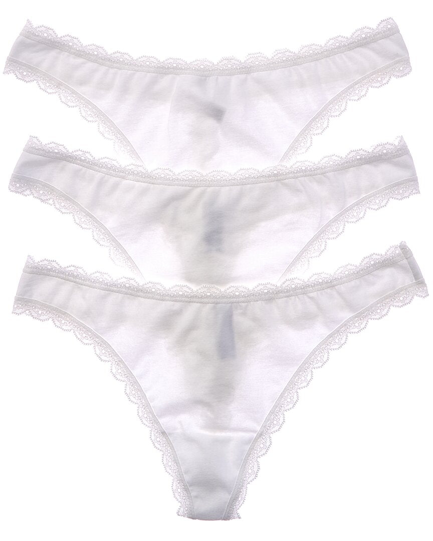 B.Tempt’D By Wacoal 3Pk Inspired Eyelet Thong