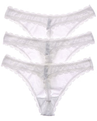 B.Tempt’D By Wacoal 3Pk Inspired Eyelet Thong