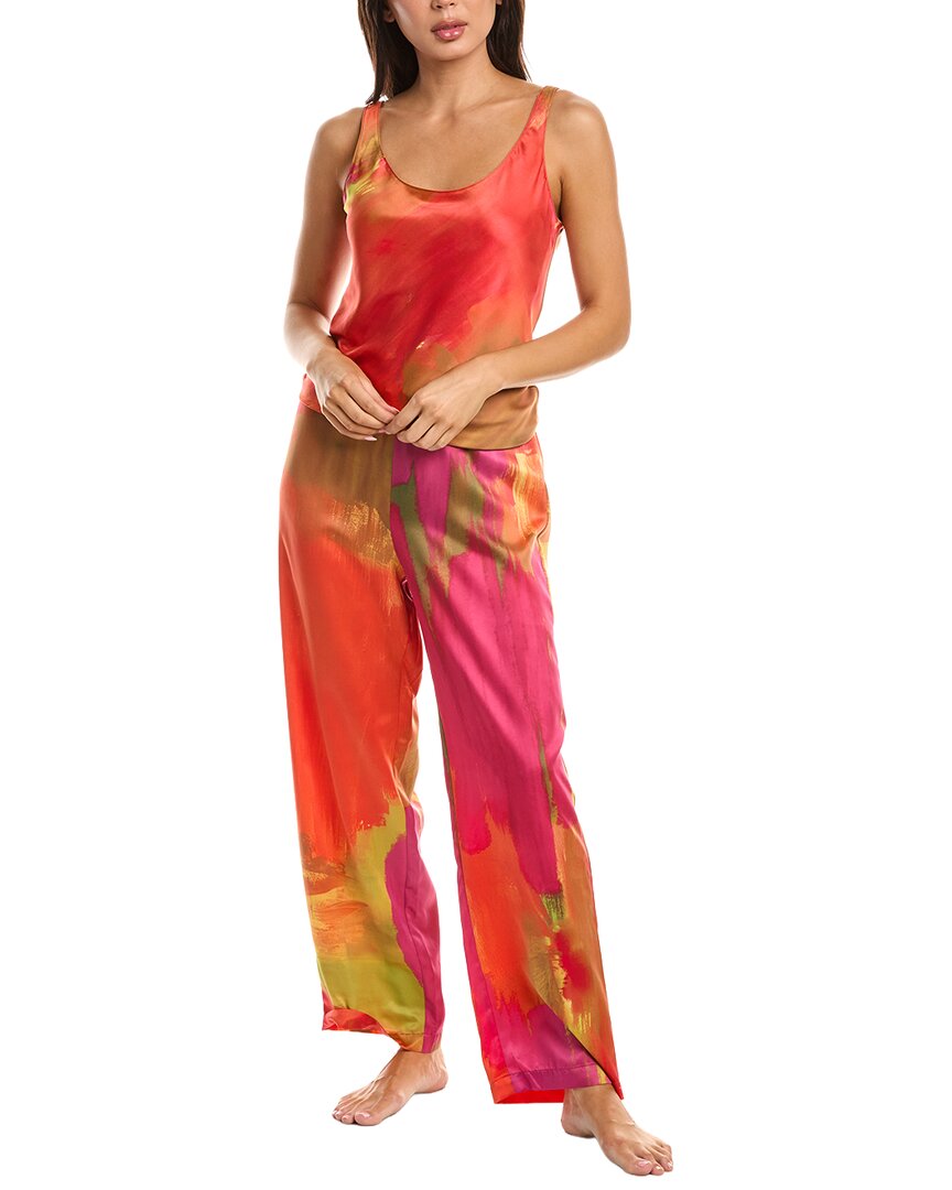 Natori Natori 2Pc Pajama Pant Set