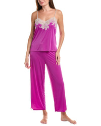 Natori Natori 2Pc Enchant Cami Pajama Set