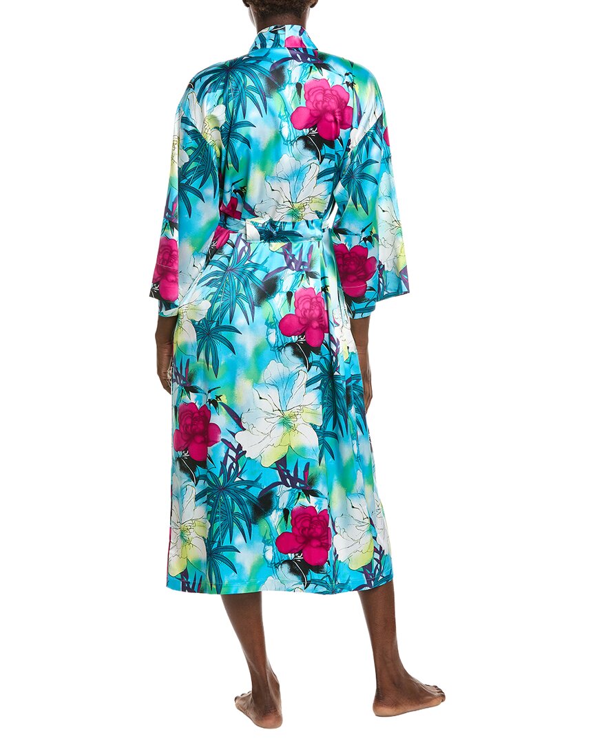 N Natori Viva Printed Satin Robe