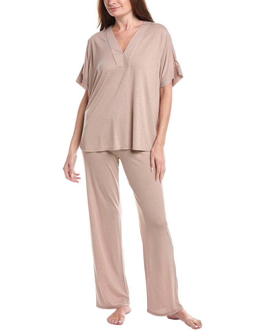 N Natori 2Pc Congo Pajama Pant Set