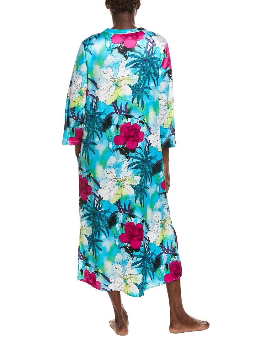N Natori N Natori Viva Printed Satin Night Gown