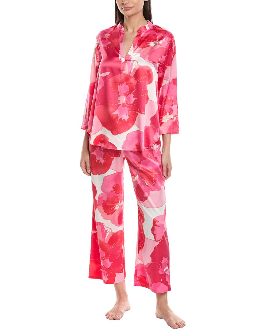 N Natori 2Pc Floria Mandarin Pajama Set